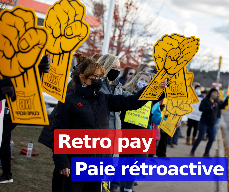 Retro Pay Provincial Government Should Pay Damages to Workers CUPE