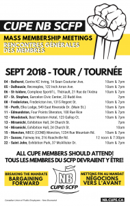 Bargaining Forward Tour